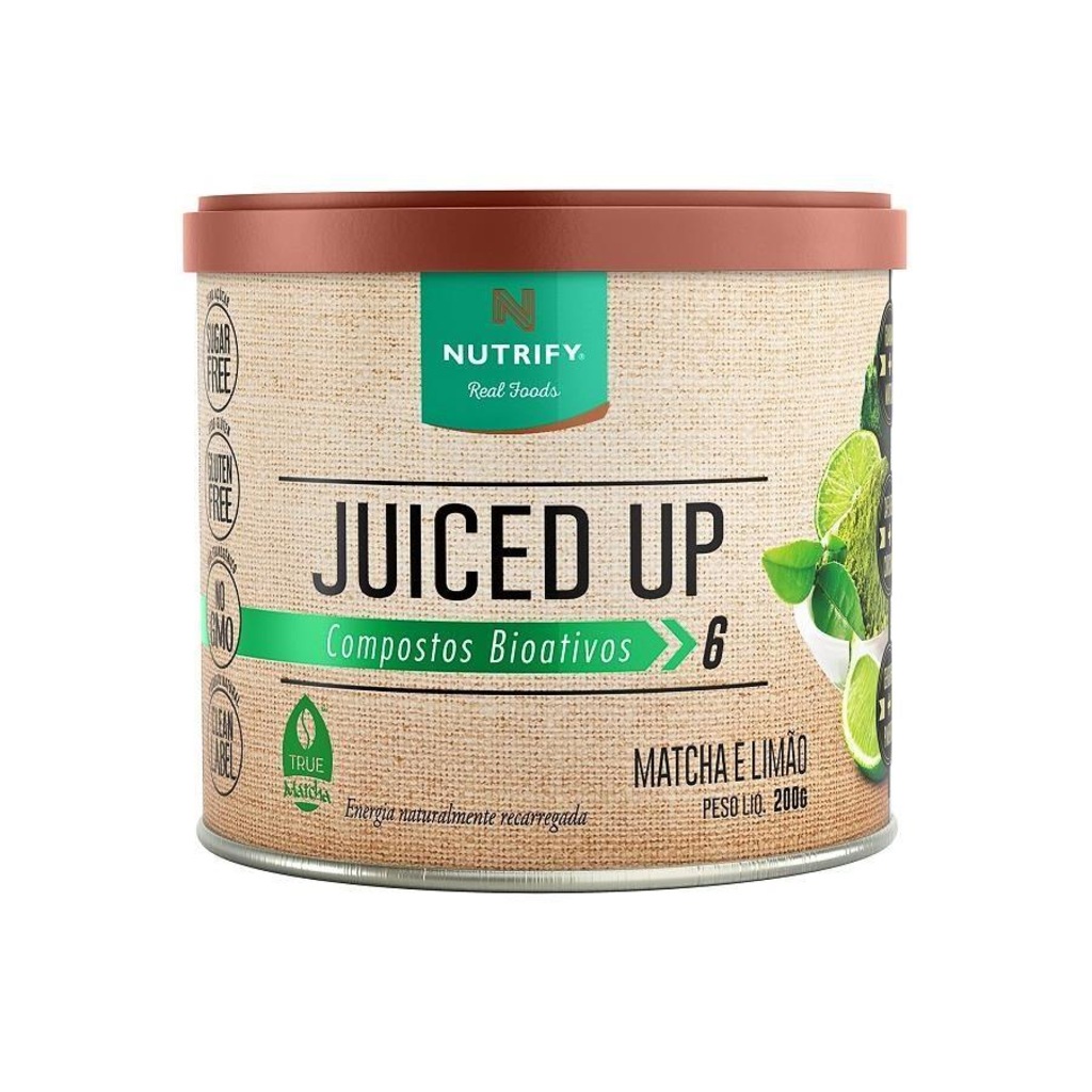 Juiced Up Nutrify Matcha e Limão - 200g - Foto 1