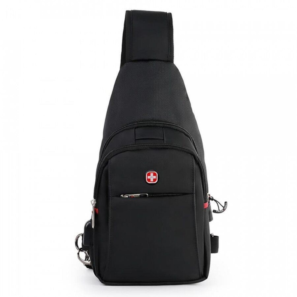 Mochila Crossgear Transversal AntiFurto Saída USB - Foto 1