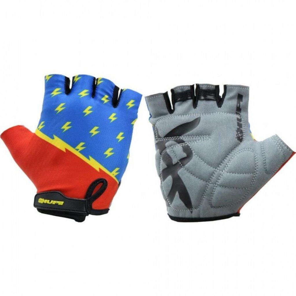 Luvas de Ciclismo Hupi Eco Dedo Curto Maravilha - Adulto