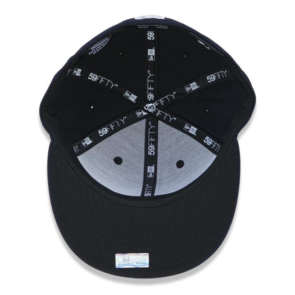 Imagem 5 do produto Boné Aba Reta New Era 59Fifty MLB Boston Red Sox - Fechado - Adulto