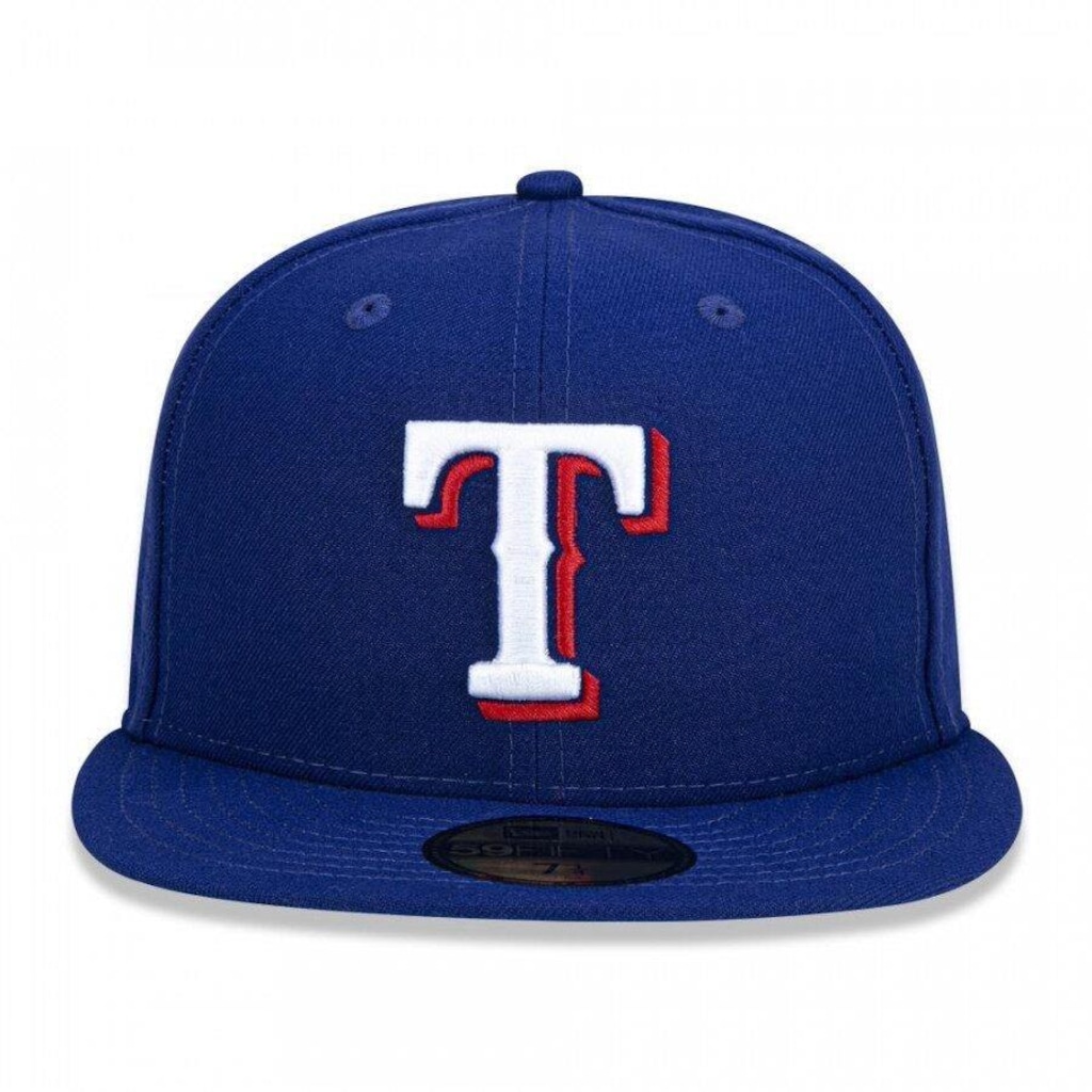 Imagem 2 do produto Boné Aba Reta New Era 59Fifty MLB Texas Rangers - Fechado - Adulto