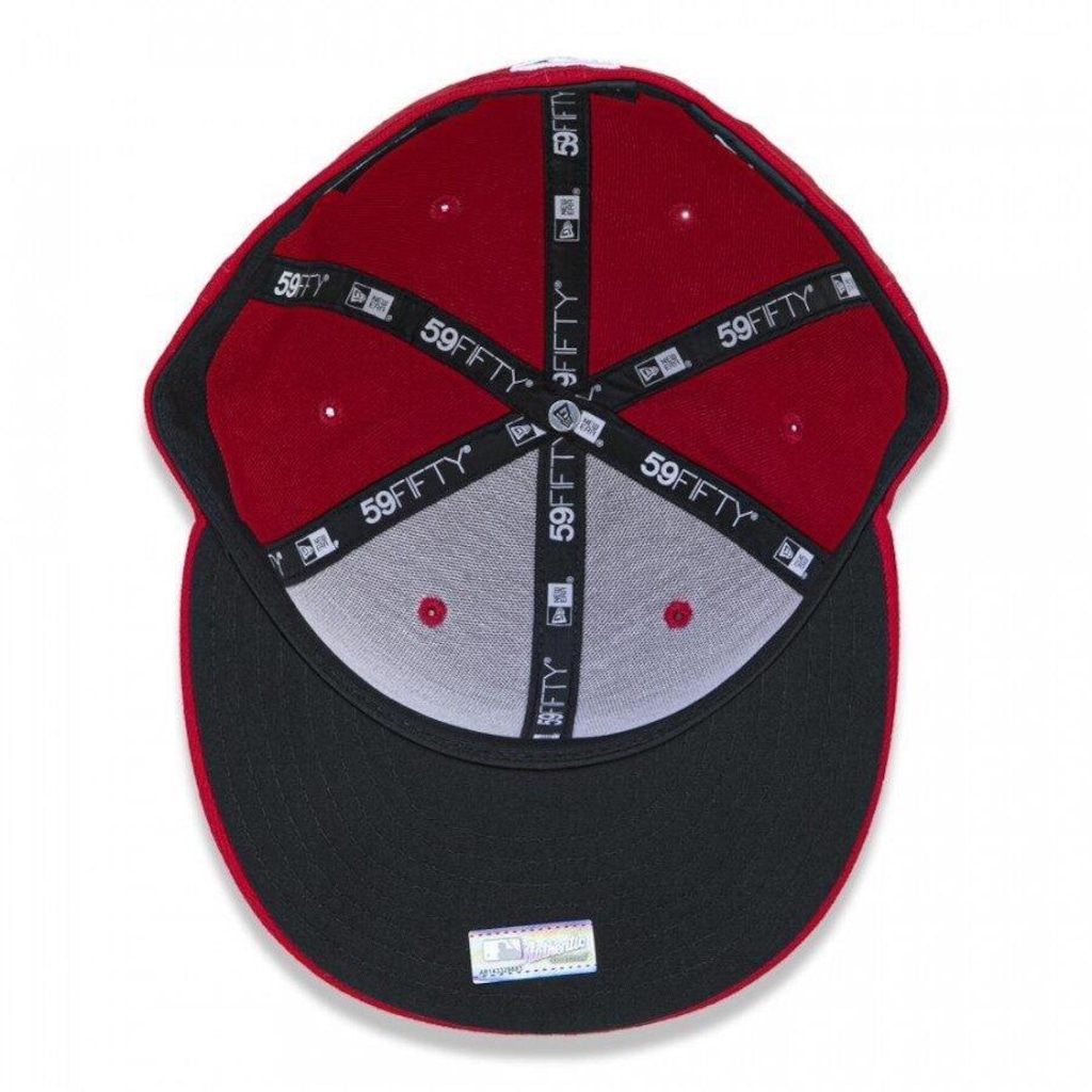 Imagem 5 do produto Boné Aba Reta New Era 59Fifty MLB Philadelphia Phillies - Fechado - Adulto