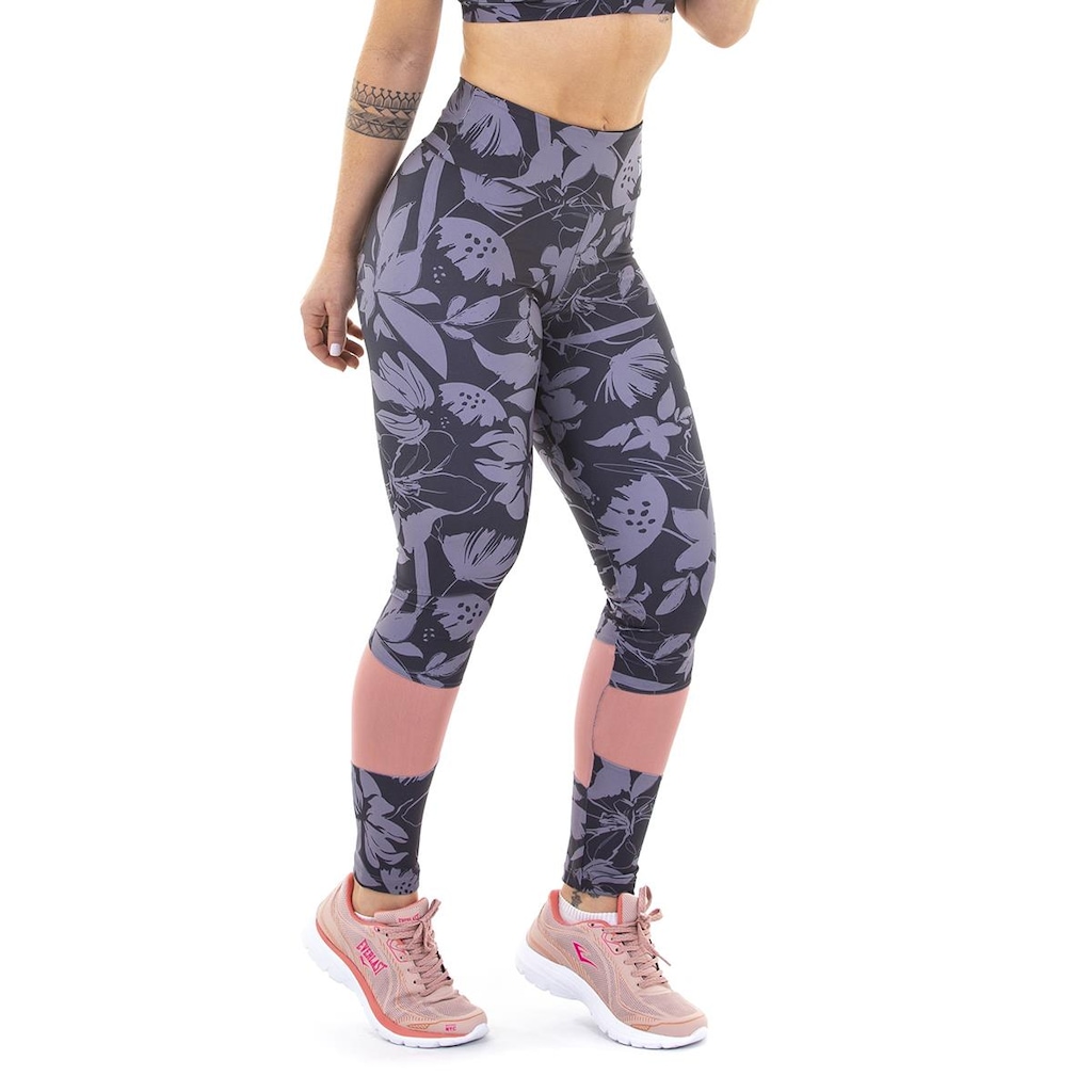 Imagem 3 do produto Calça Legging Everlast Flores - Feminina