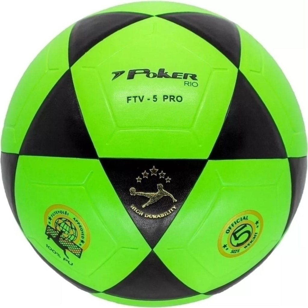 Bola de Futvôlei Poker Vulcanizada Rio