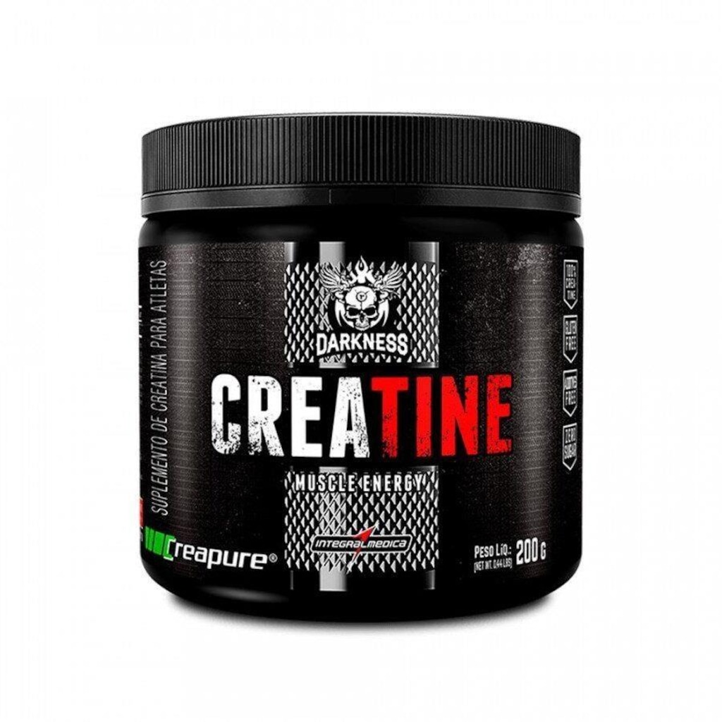 Creatina Darkness Integralmédica - 200g - Foto 1