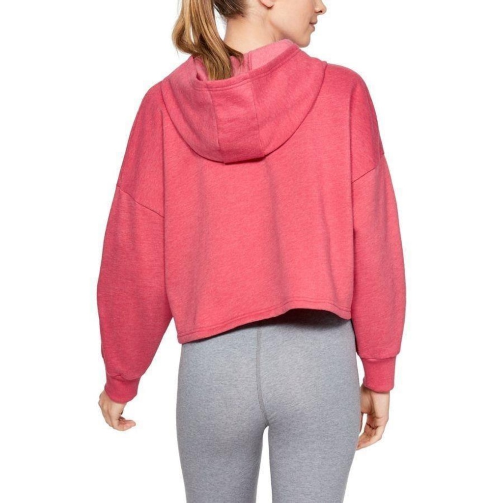 Imagem 3 do produto Blusão de Moletom com Capuz Under Armour Taped Fleece - Feminino