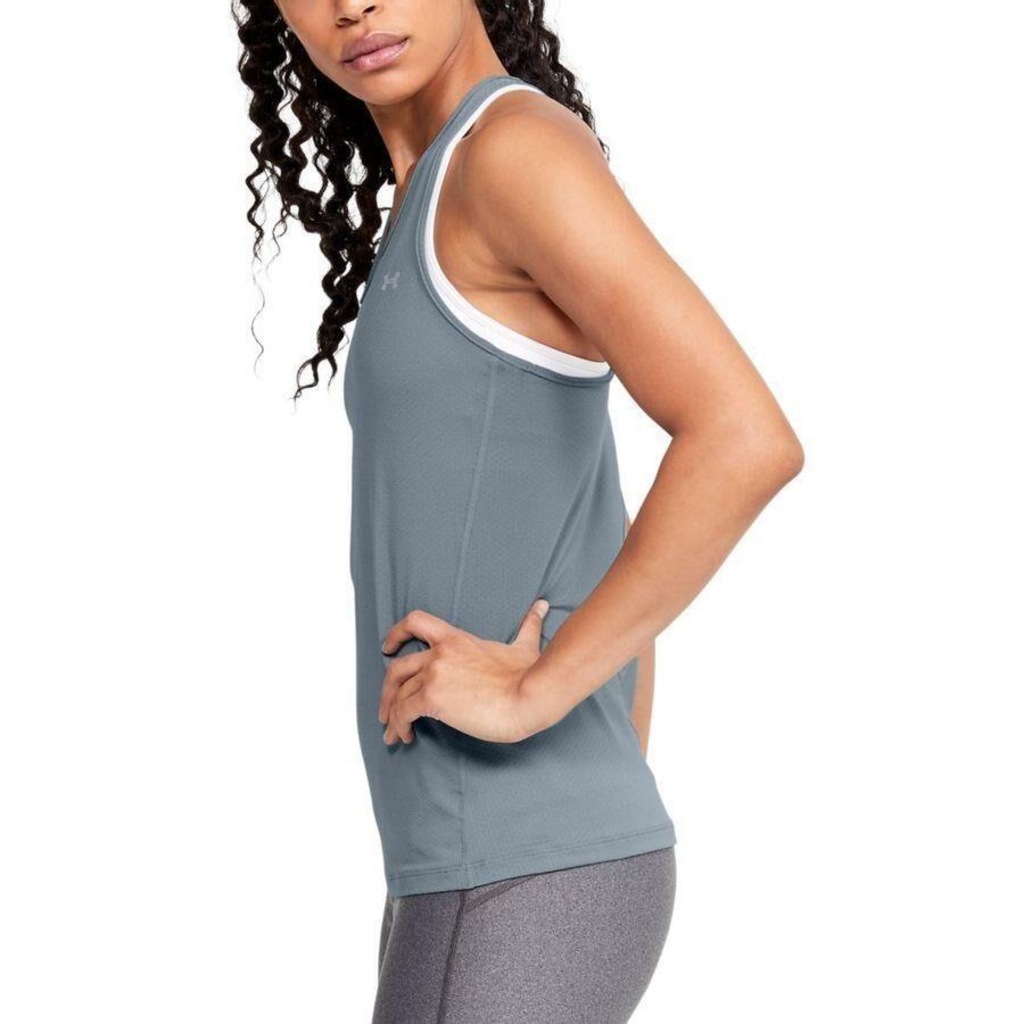 Imagem 4 do produto Camiseta Regata Under Armour HeatGear Armour Racer - Feminina