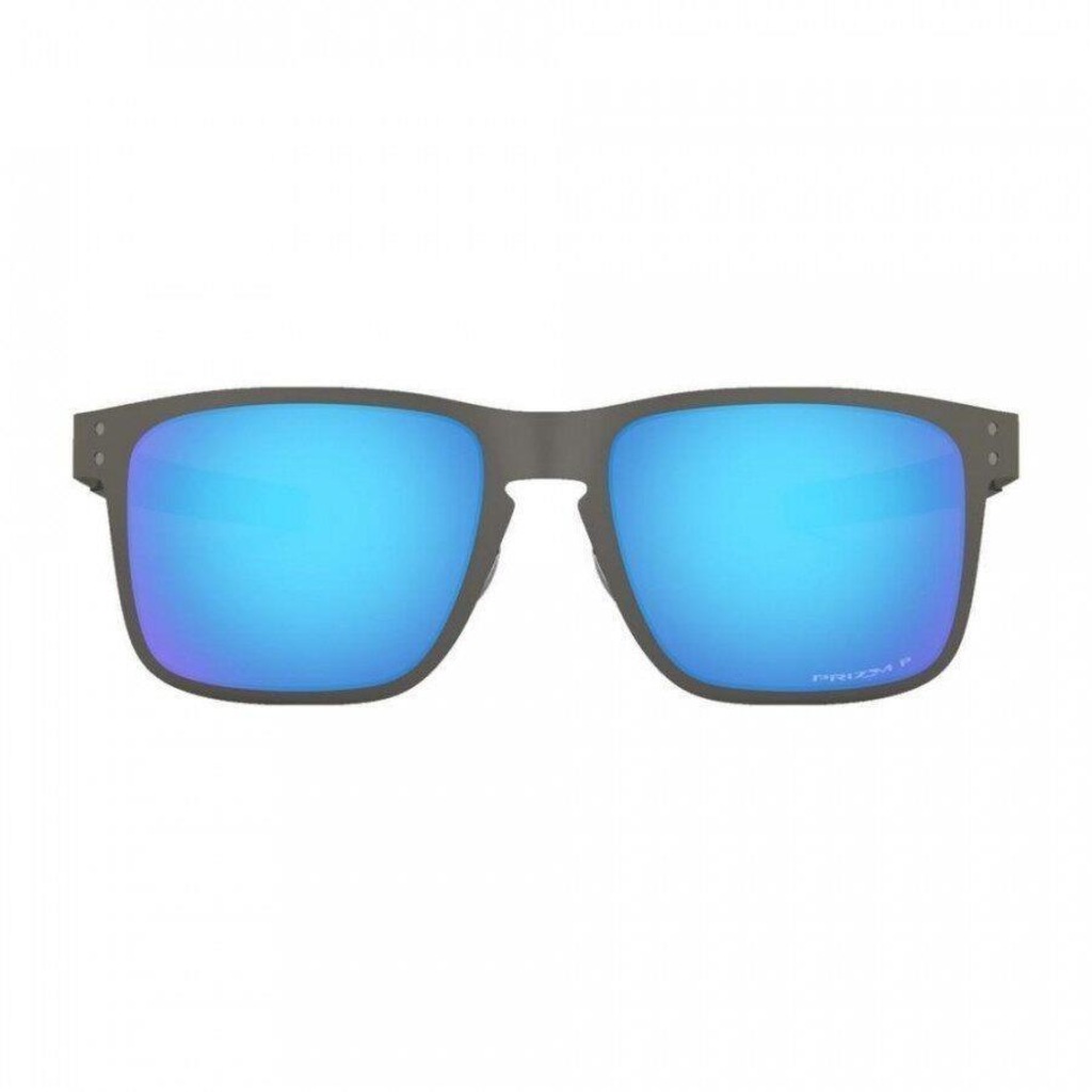Imagem 3 do produto Óculos de Sol Oakley Holbrook Metal Matte Gunmetal Prizm Sapphire Polarized - Unissex