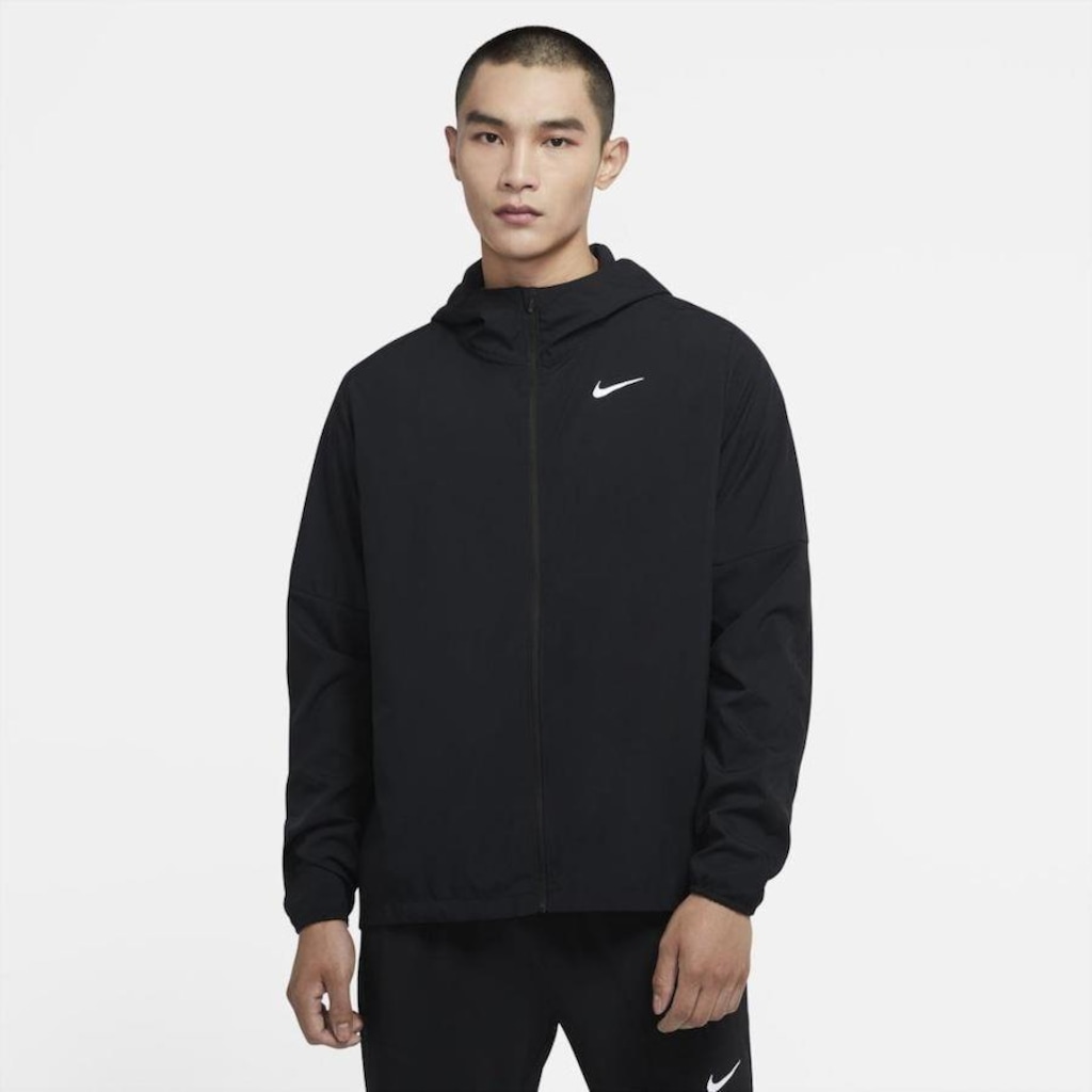 Jaqueta Nike Run Stripe com Capuz - Masculina - Foto 1