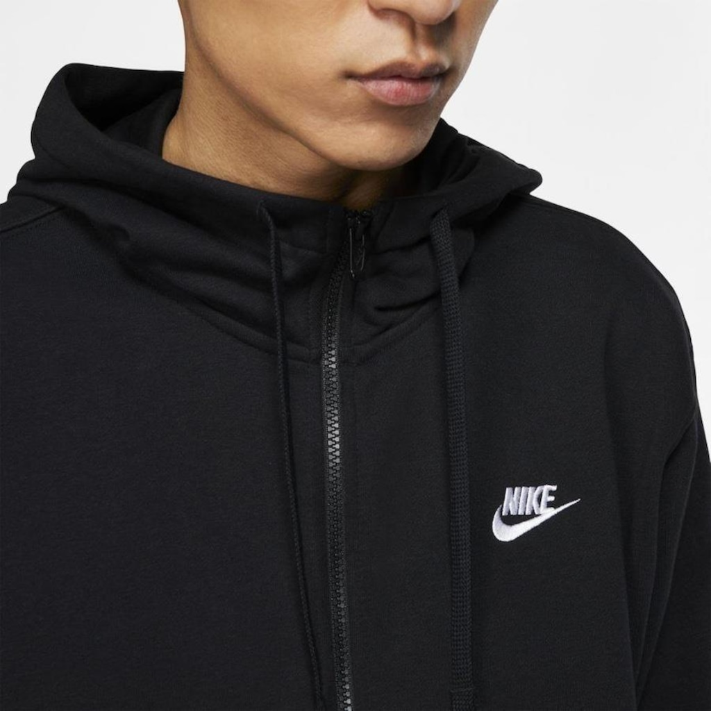 Jaqueta de Moletom com Capus Nike Club Hoodie com Capuz - Masculina ...