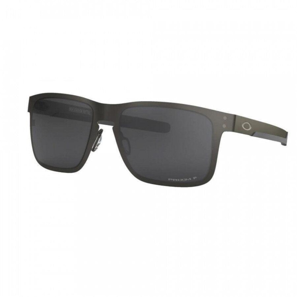 Óculos de Sol Oakley Holbrook Metal Matte Gunmetal W Prizm Polarized - Unissex