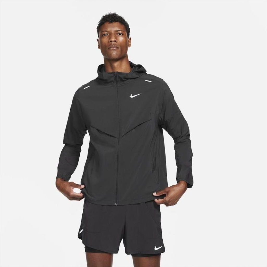 Jaqueta Nike Windrunner com Capuz - Masculina - Foto 1