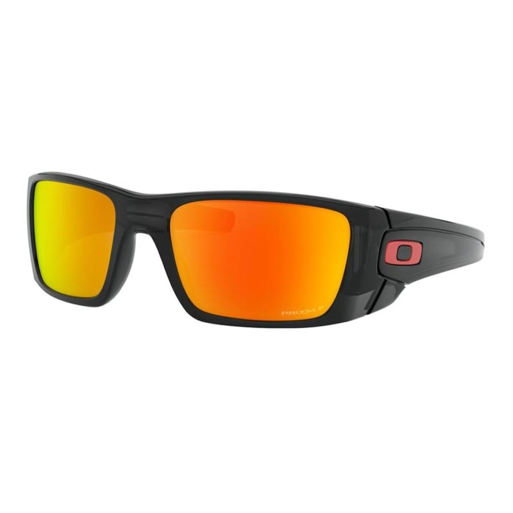 Óculos de Sol Oakley Fuel Cell Black Ink Lente Prizm Ruby Polarizado - Unissex - Foto 1
