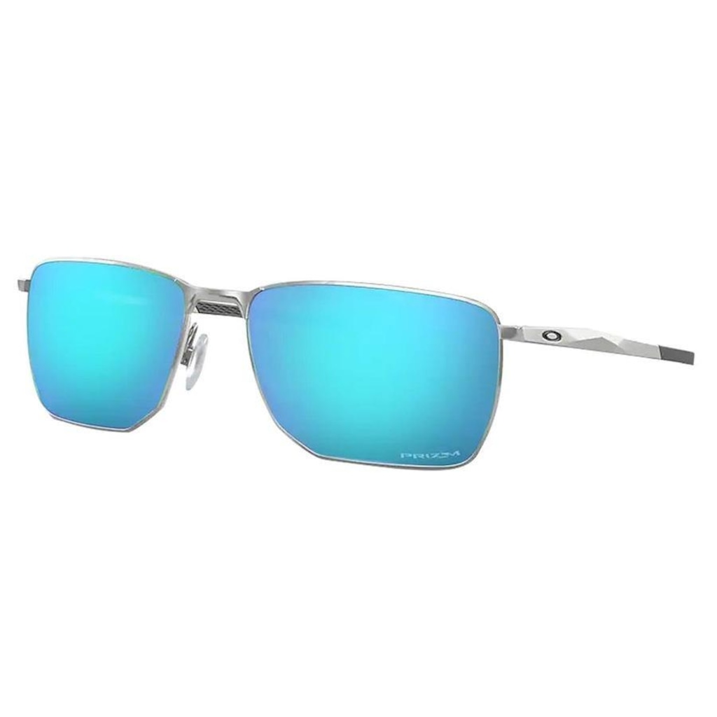 Óculos de Sol Unissex Oakley Ejector Satin Chrome Lente Prizm