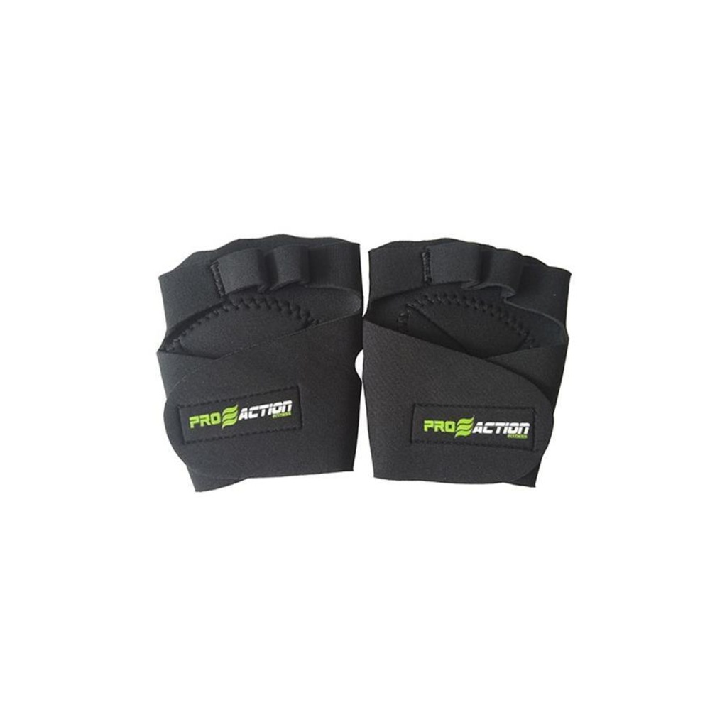 Luva para Musculação Neoprene Super Resistente Tamanho P Proaction G155 - Foto 1