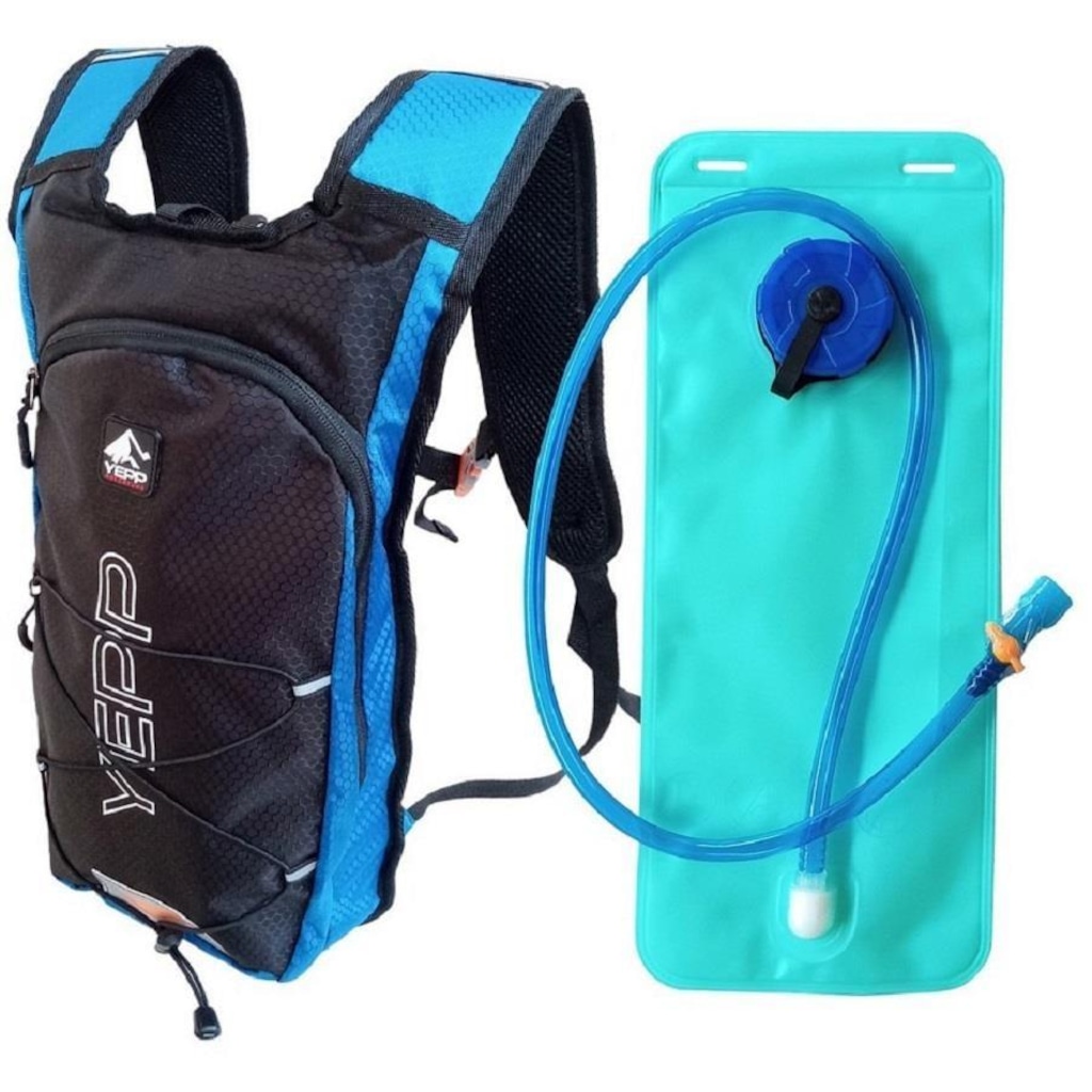 Mochila de Hidratação Yepp Bike Impermeável - 8 Litros com Refil de 2 Litros - Foto 1