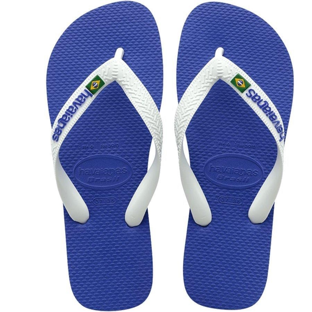 Chinelo Havaianas Brasil Logo FC - Masculino