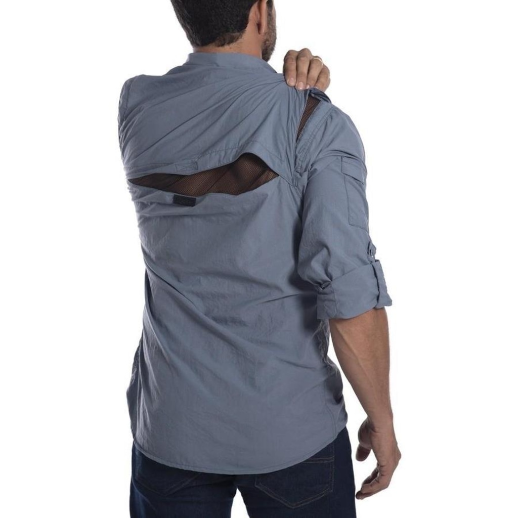 Camisa Técnica Hard Safari UV50+ Hard Adventure - Masculina
