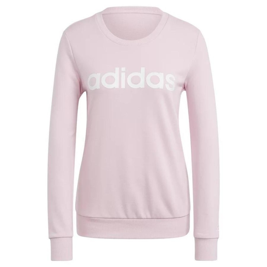 Blusão de  Moletom adidas Essentials Logo - feminina - Foto 1