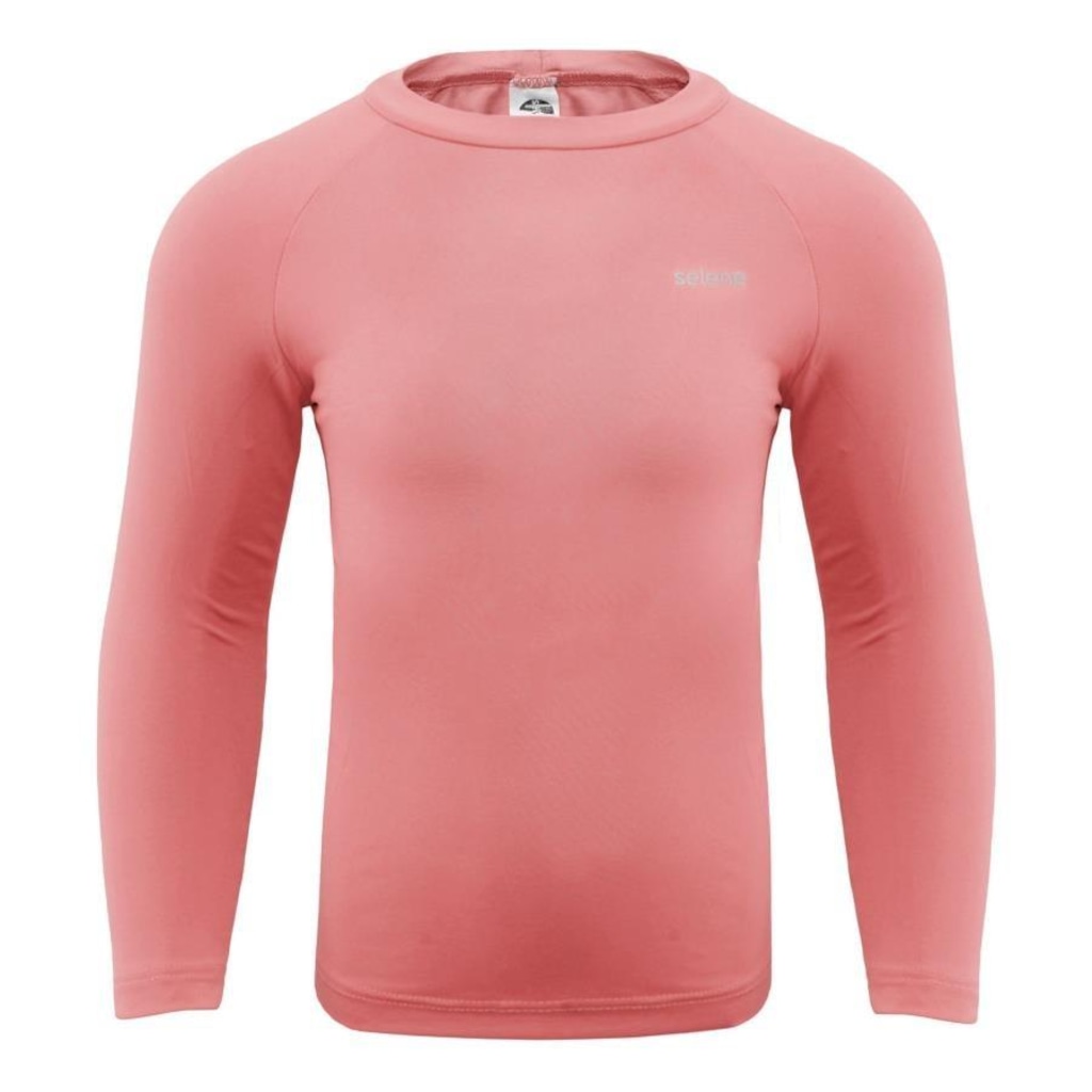 Camisa Térmica Manga Longa  Selene Proteção UV - Infantil - Foto 1