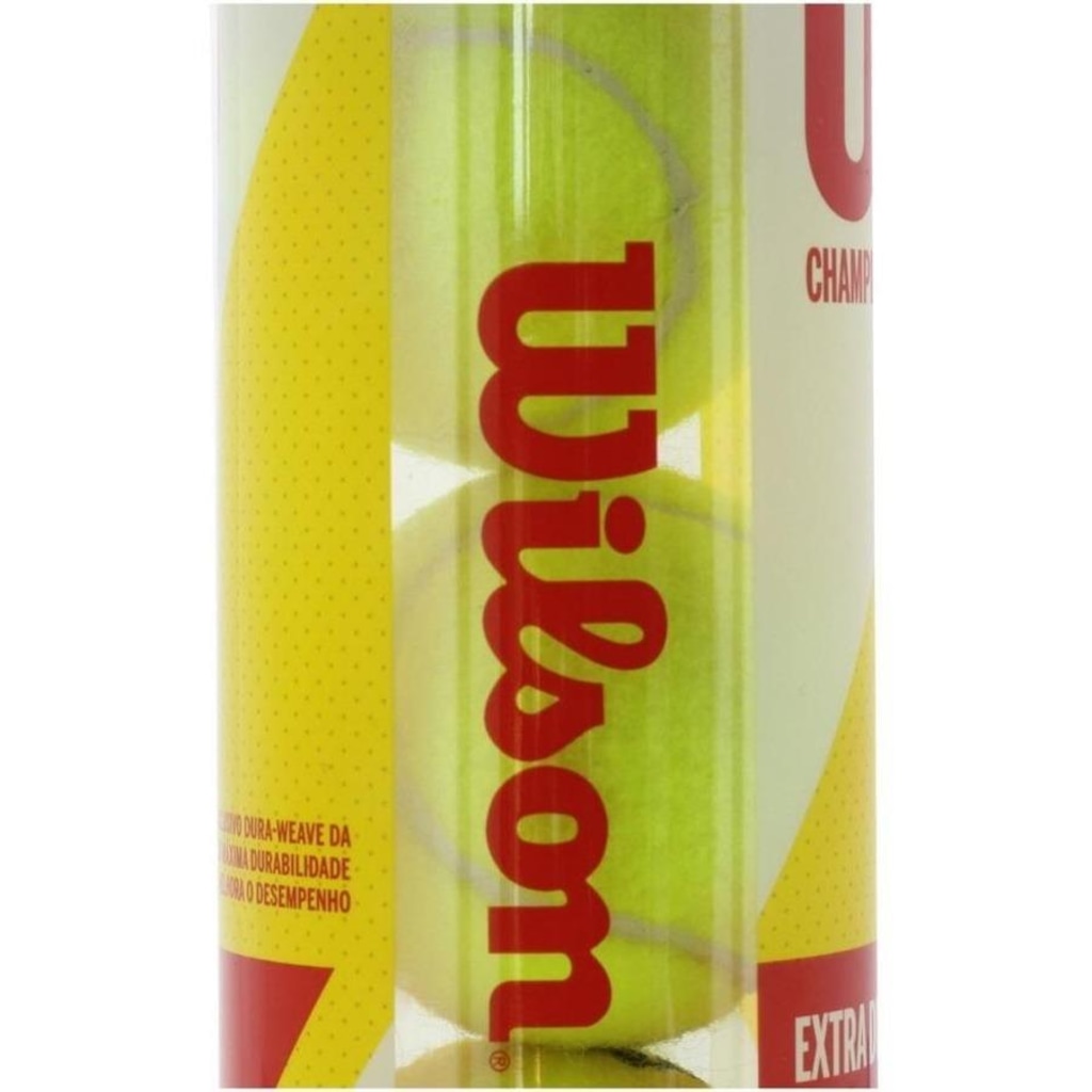 Imagem 4 do produto Bola de Tênis Wilson Championship Extra Duty - Tubo com 3 Bolas