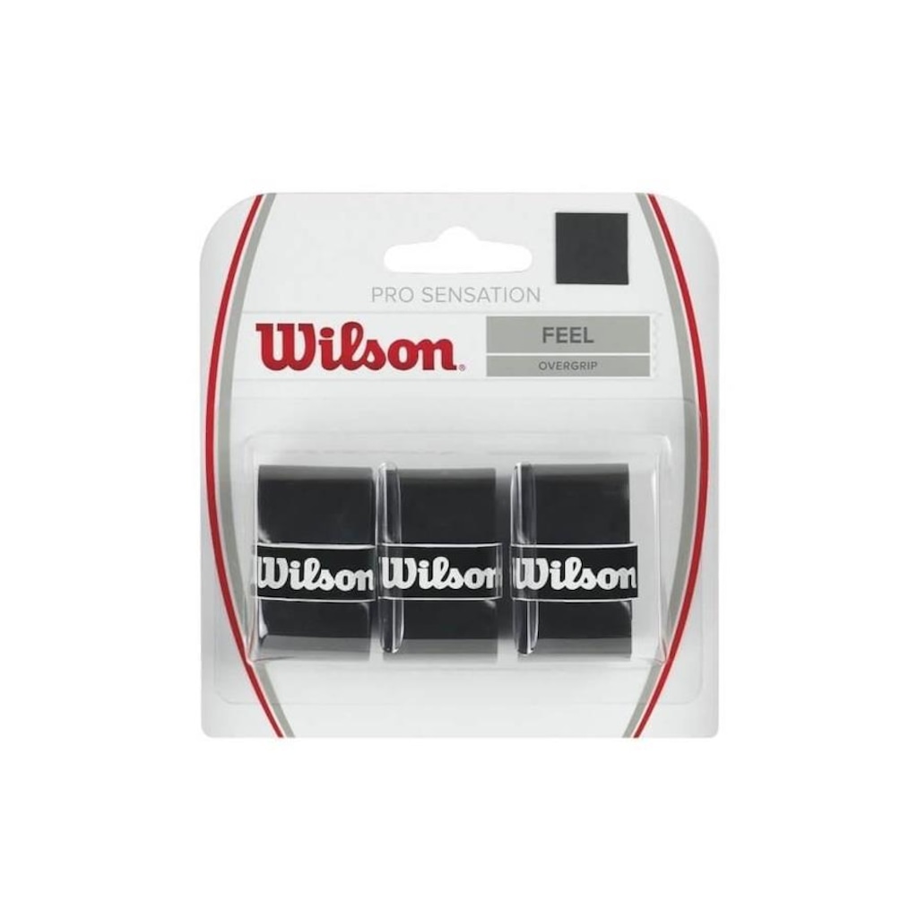 Overgrip Wilson Pro Sensation Super Fino Máximo Feel - 3 Unidades