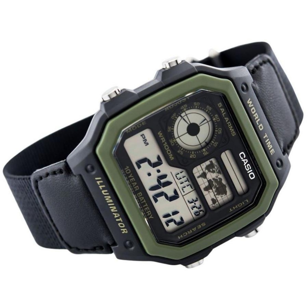 Imagem 2 do produto Relógio Digital Casio Standard AE-1200WHB-1BVDF - Unissex