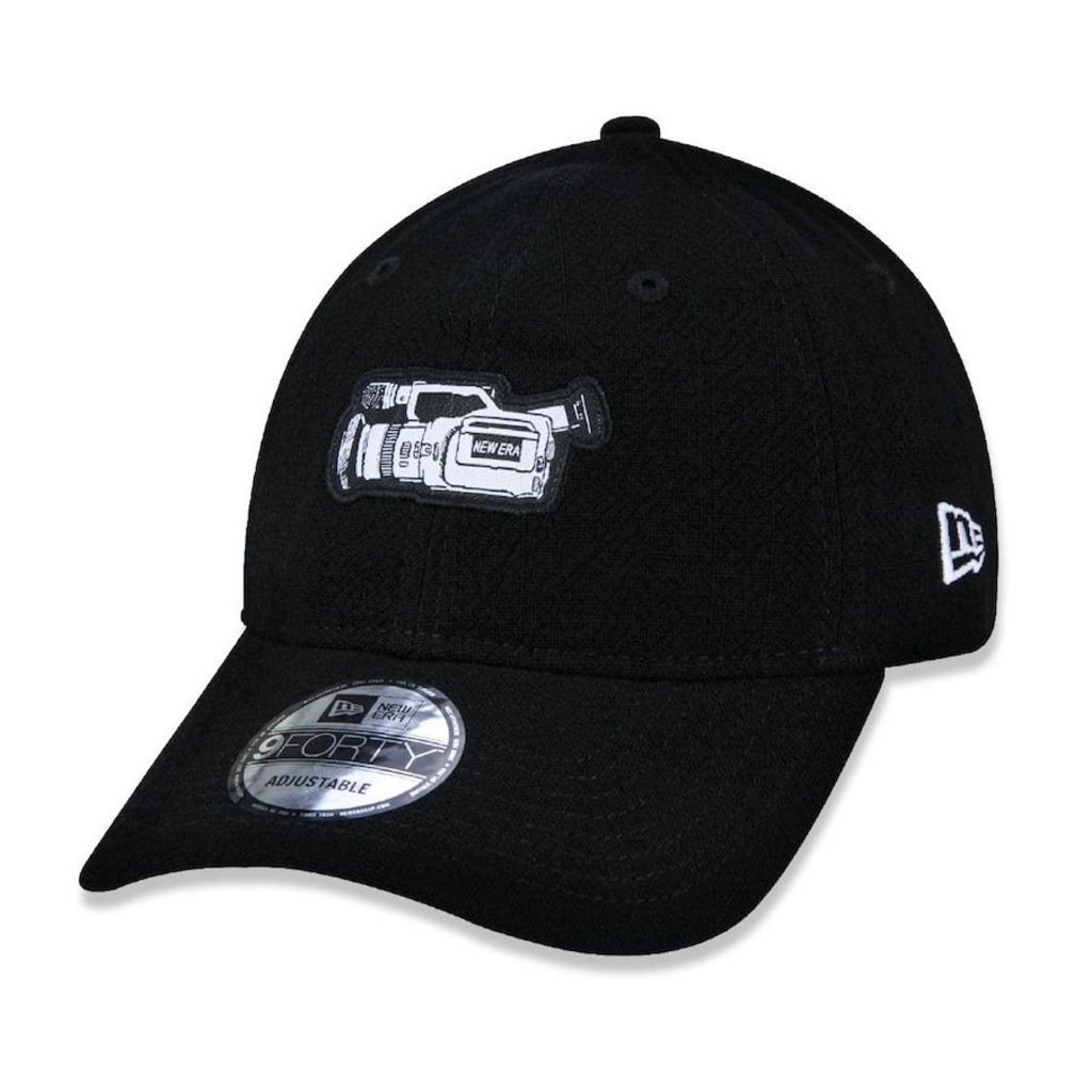 Boné Aba Curva New Era 9Forty Unstructured Street Taste VX Street - Strapback - Adulto - Foto 1