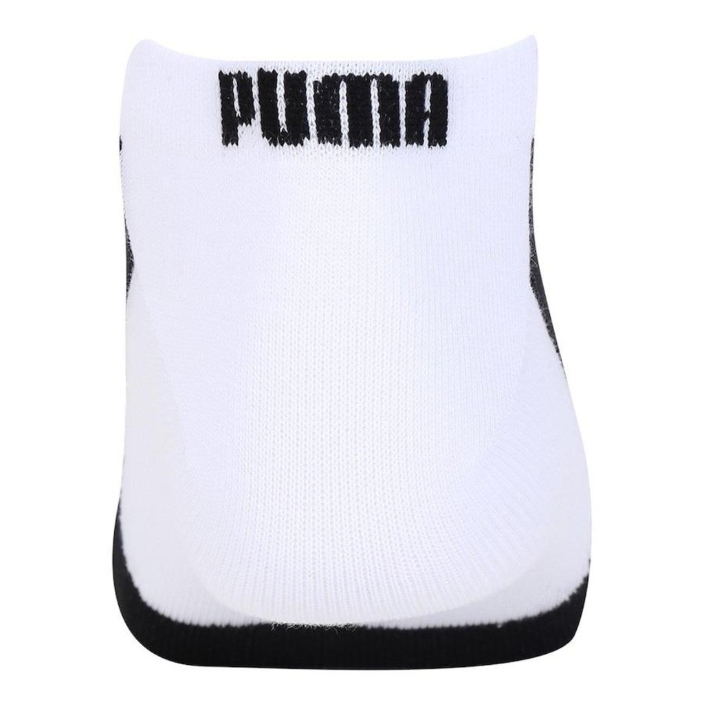Kit Meia Sapatilha Puma - Masculina - 3 Pares - Foto 3