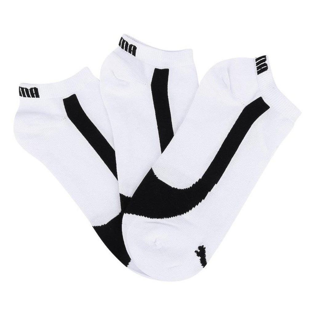 Kit Meia Sapatilha Puma - Masculina - 3 Pares - Foto 4