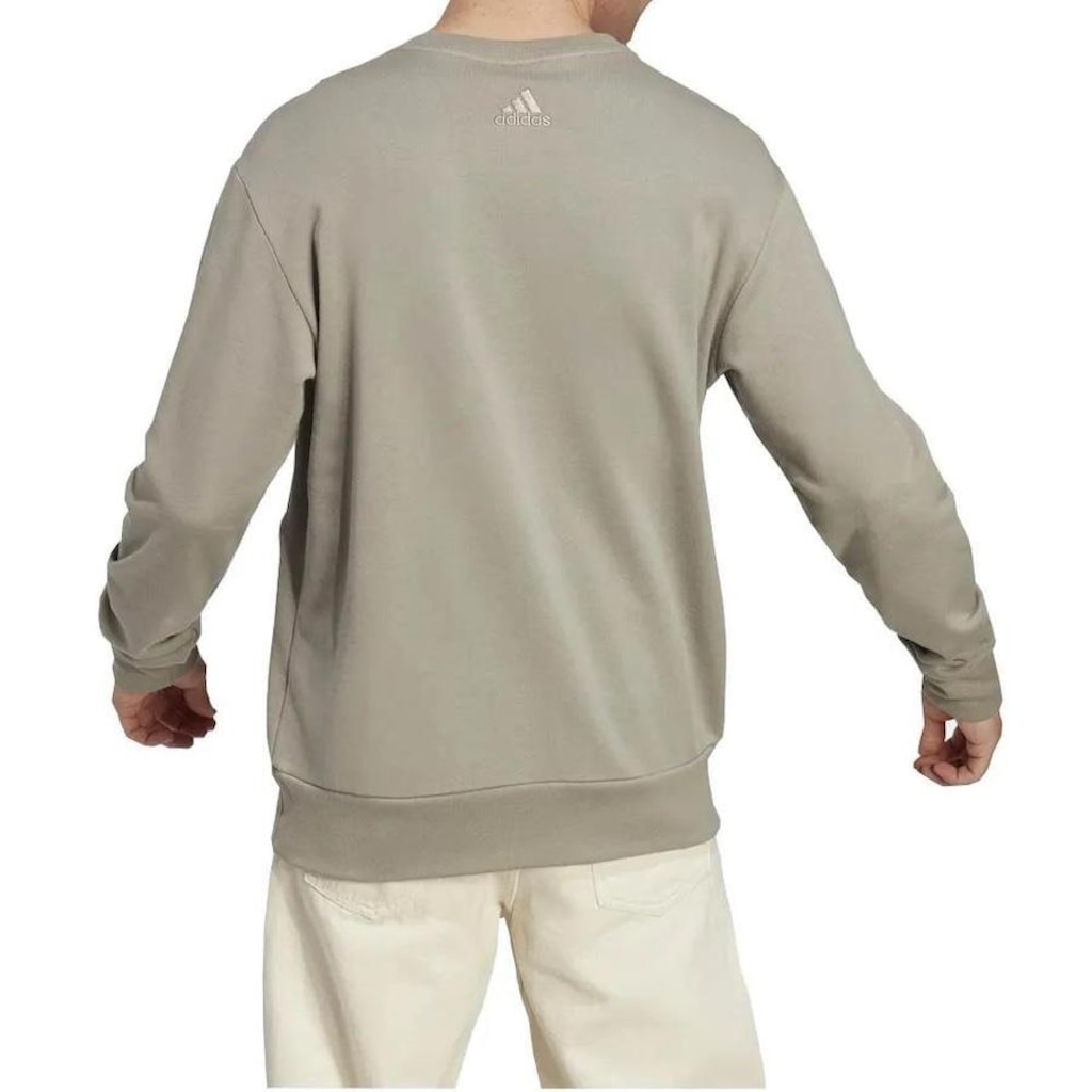 Imagem 2 do produto Blusão de Moletom sem Capuz adidas Essentials Logo - Masculino