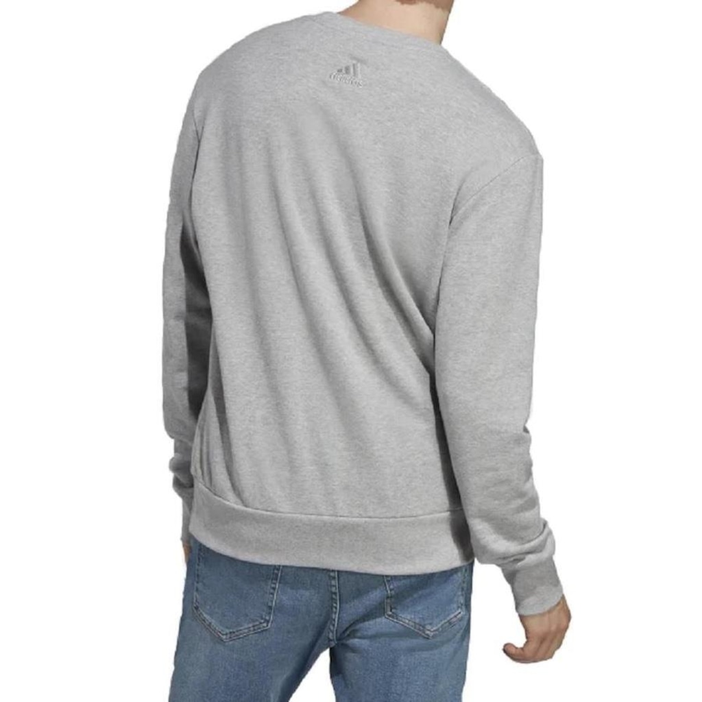 Imagem 2 do produto Blusão de Moletom sem Capuz adidas Essentials Logo - Masculino
