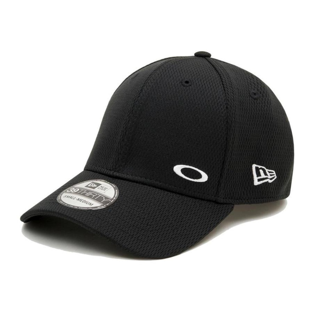 Boné Aba Curva Oakley Tinfoil Cap 2.0 New Era - Fechado - Adulto - Foto 1