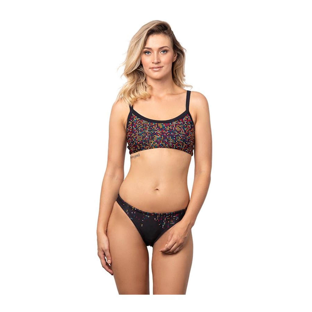 Sunkini Kauna Swim Pixel Feminina