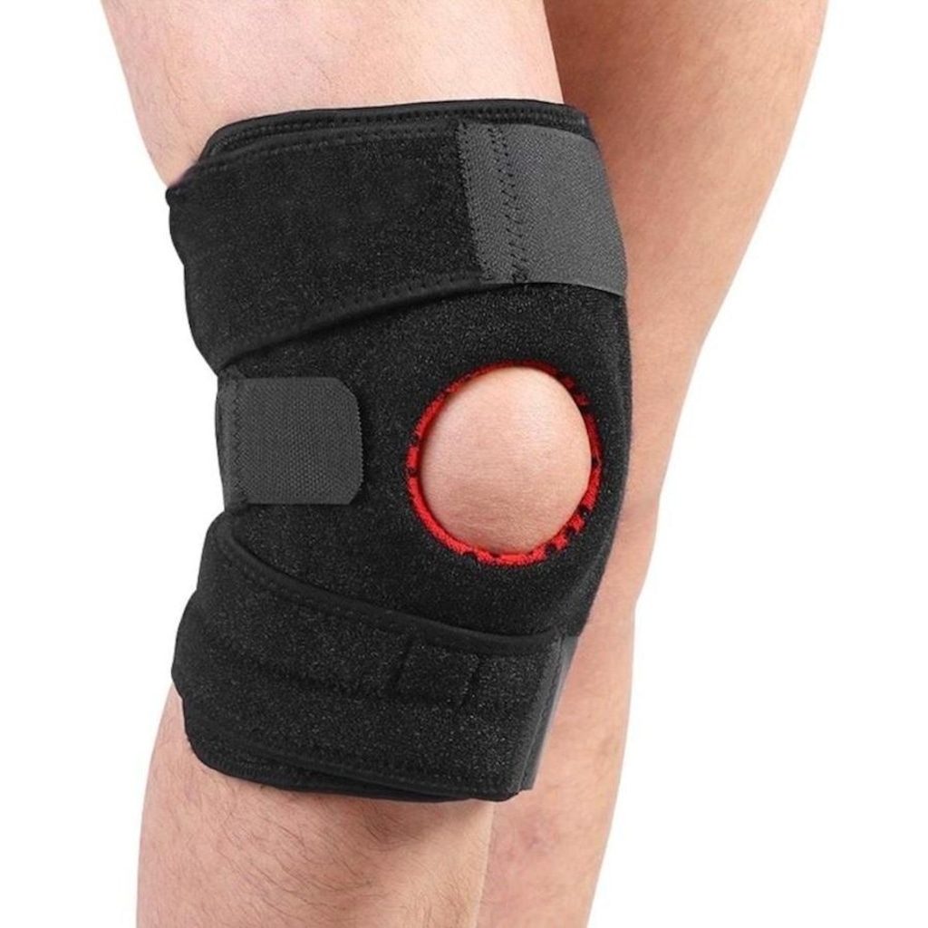 Joelheira MBFit Neoprene Ajustável & Reforço Patelar - Adulto
