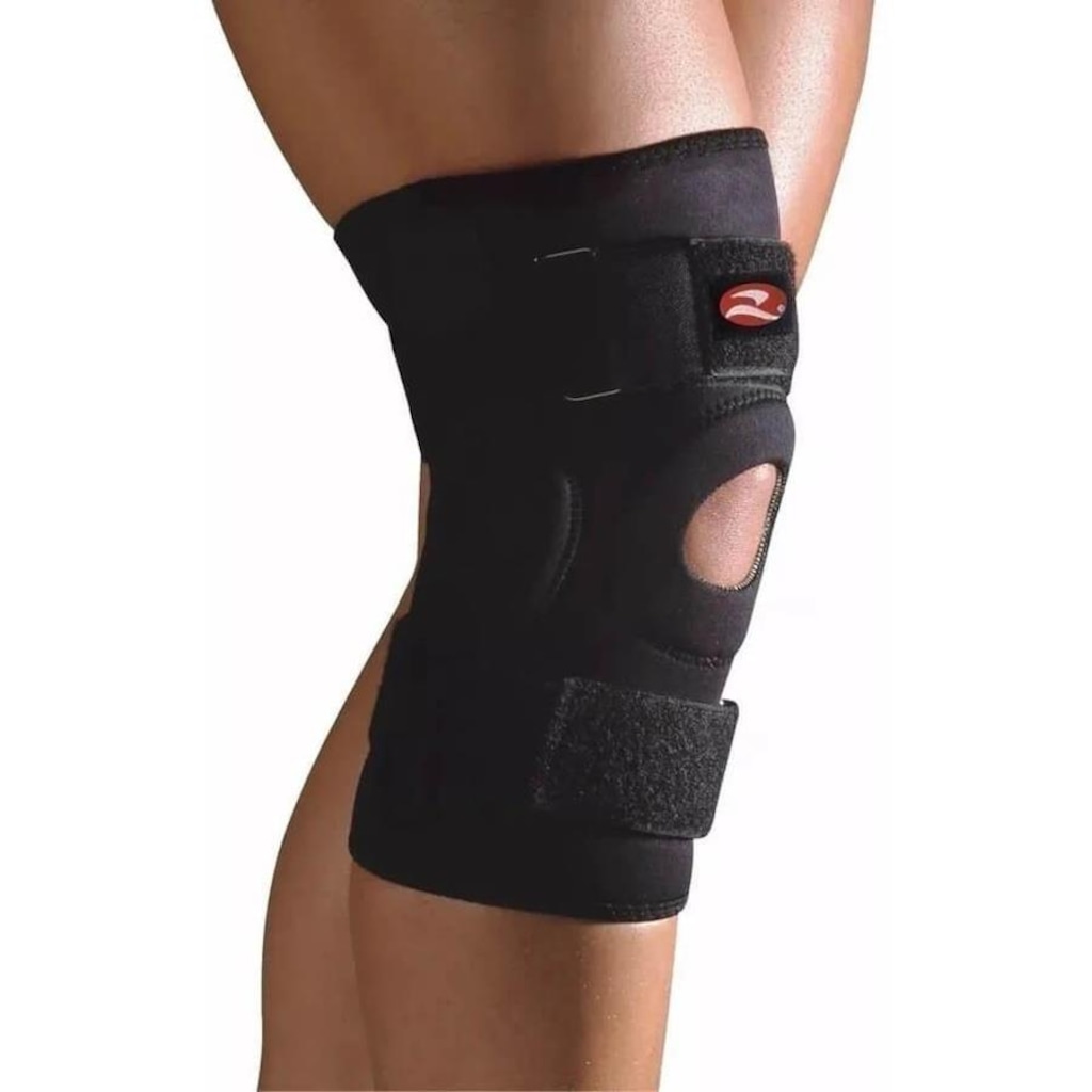 Joelheira com Tala Realtex Flexível em Neoprene - Adulto