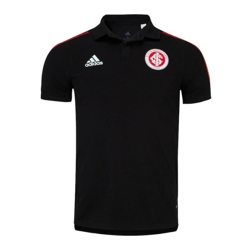 Camisa Polo Internacional 2021 adidas - Masculina - Foto 1