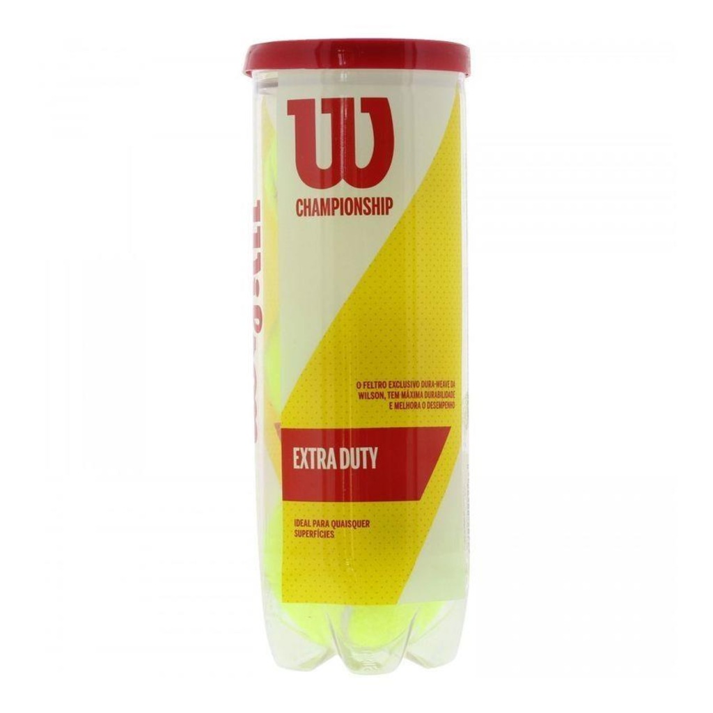 Imagem 3 do produto Bola de Tênis Wilson Championship Extra Duty - 3 Unidades
