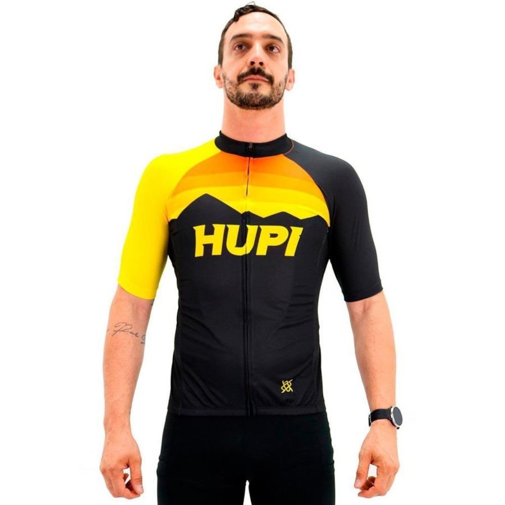 Camisa de Ciclismo Hupi Shadow - Masculina