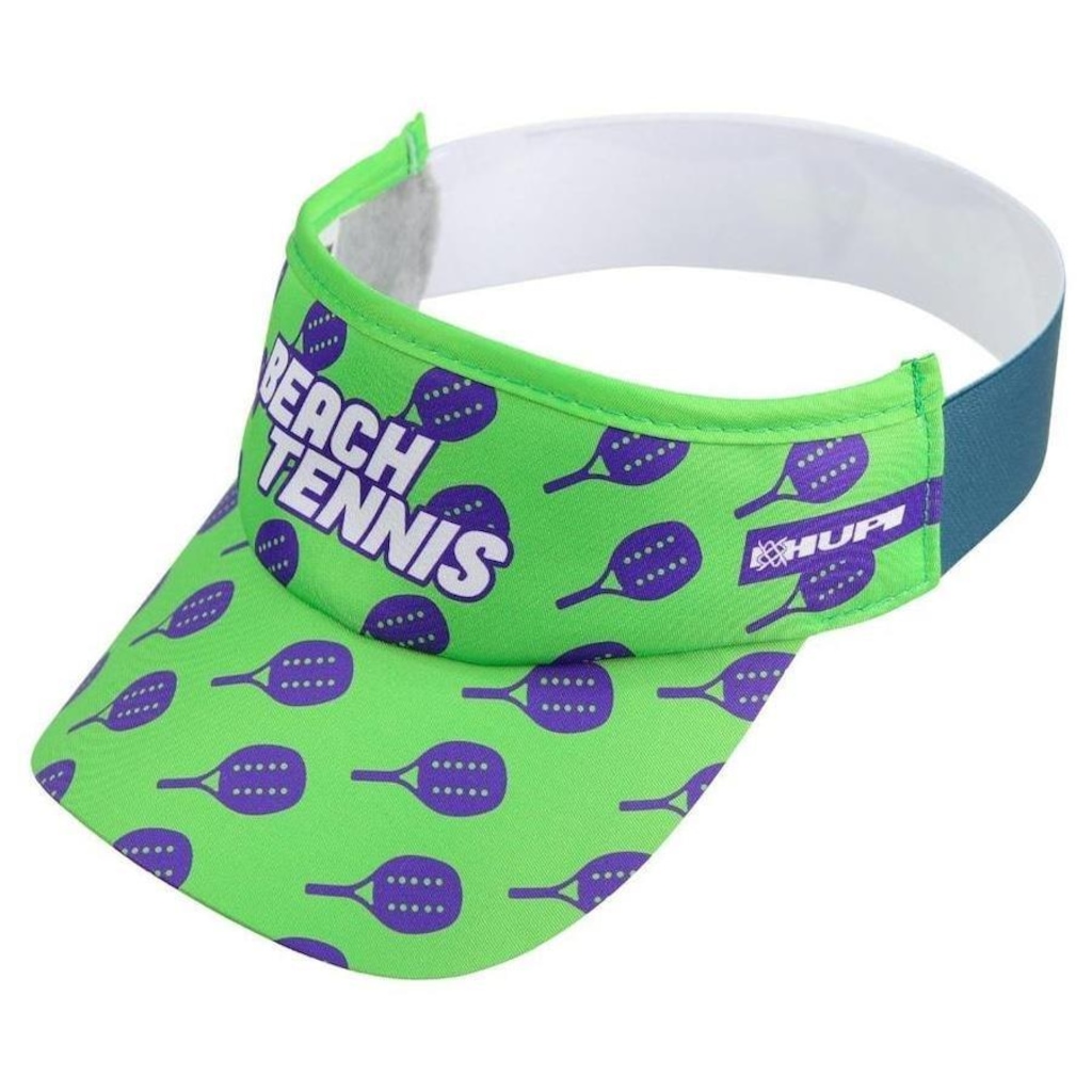 Imagem 2 do produto Viseira Aba Curva Beach Tennis HUPI - Adulto