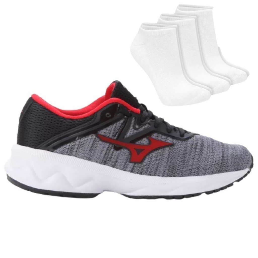 Tênis Mizuno Optimus  Pravmh -  Masculino + 3 Pares de Meia - Foto 1