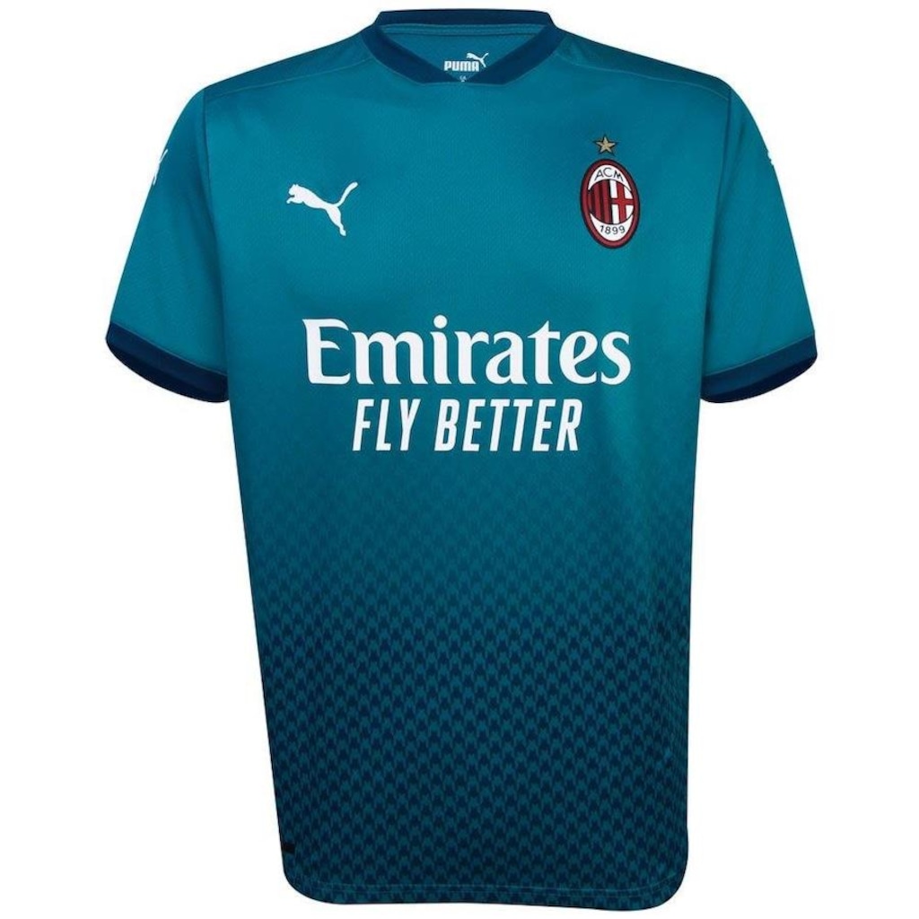Camisa do Milan III 20/21 Puma - Masculina - Foto 1