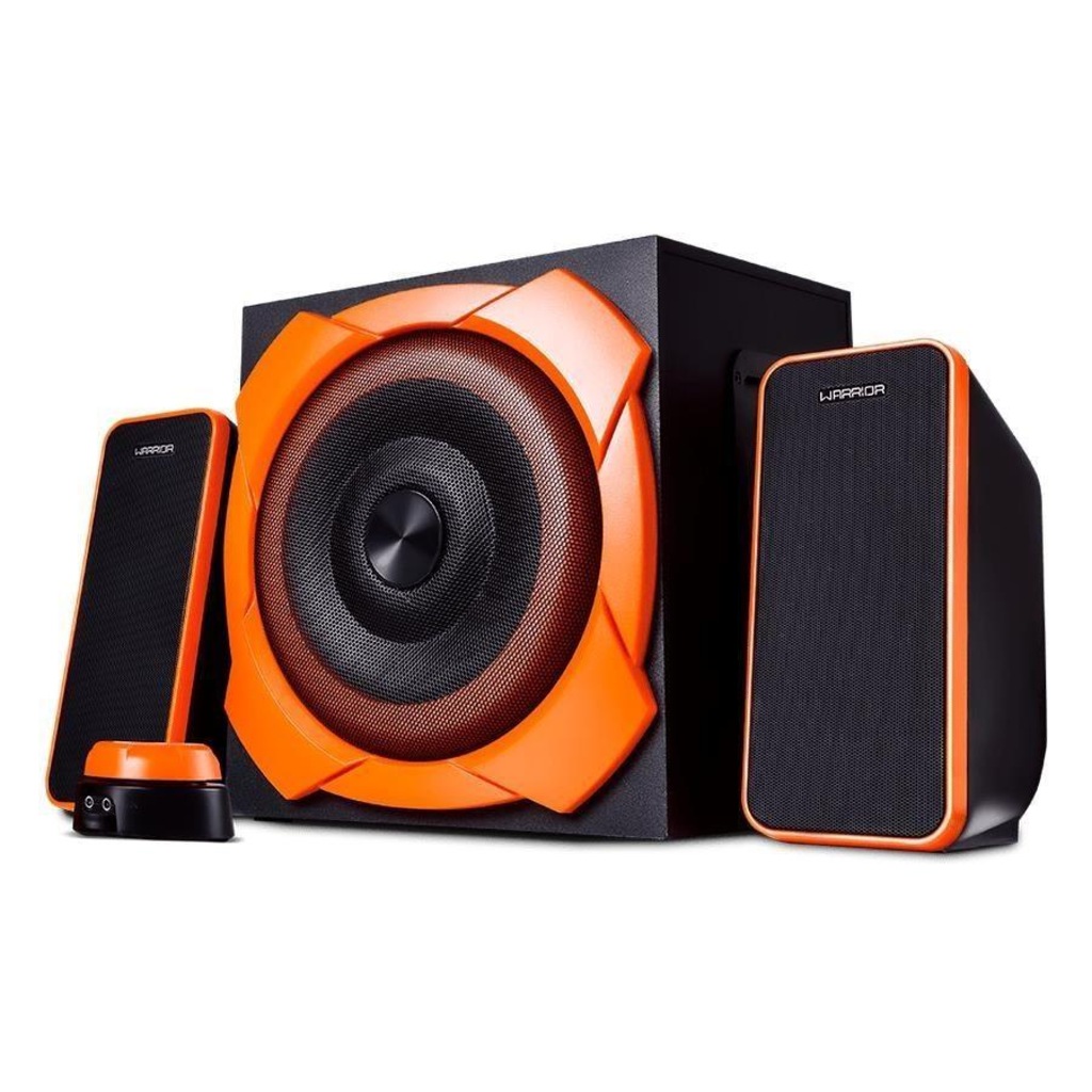 Caixa de Som Gamer Warrior SP266 Odysseus P2 2.1 50W RMS com Subwoofer - Foto 1