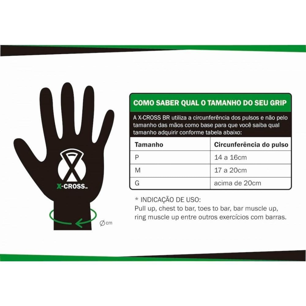 Imagem 4 do produto Hand Grip X-Cross Br Xc001 Cross Training