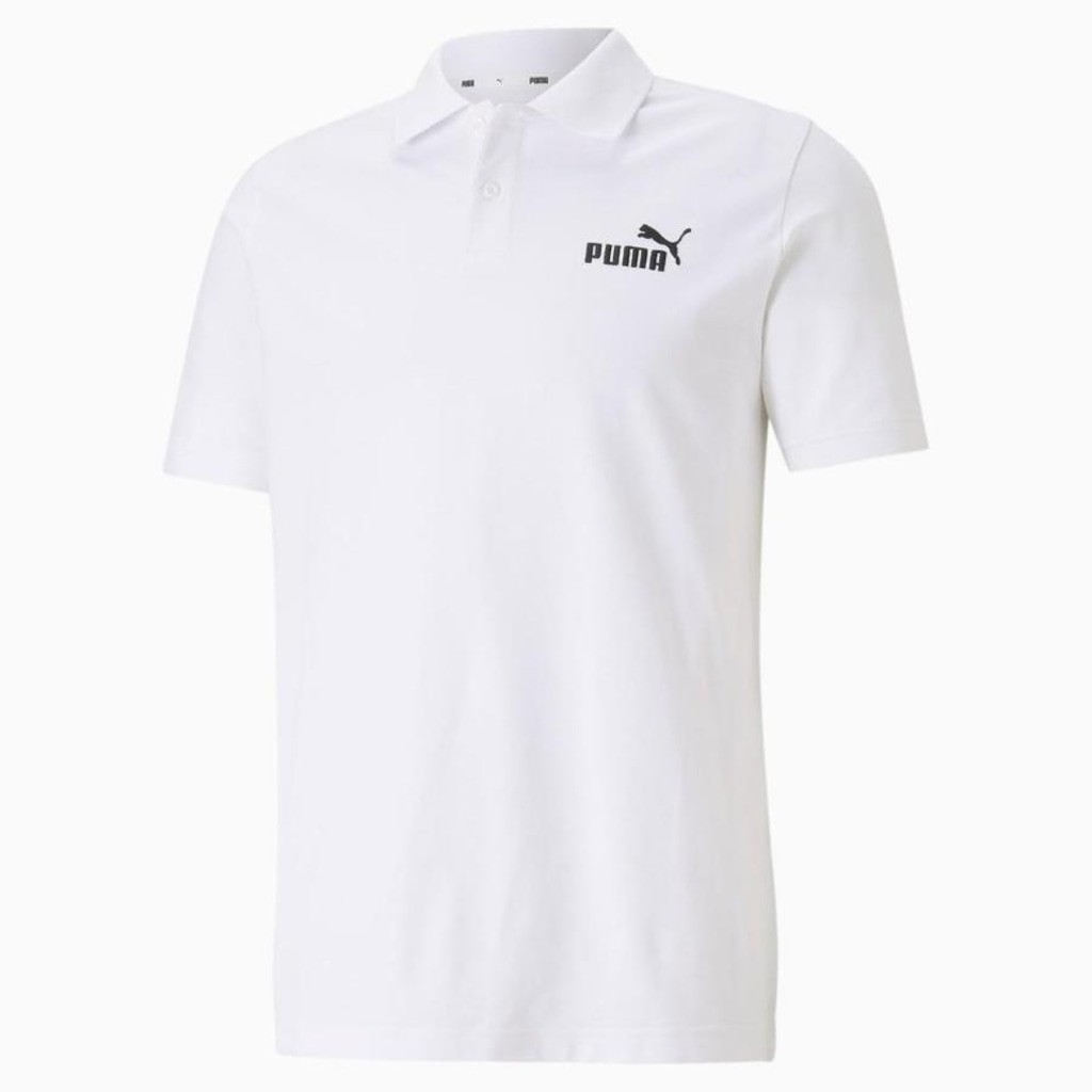 Camisa Polo Puma Essential Pique - Masculina - Foto 1