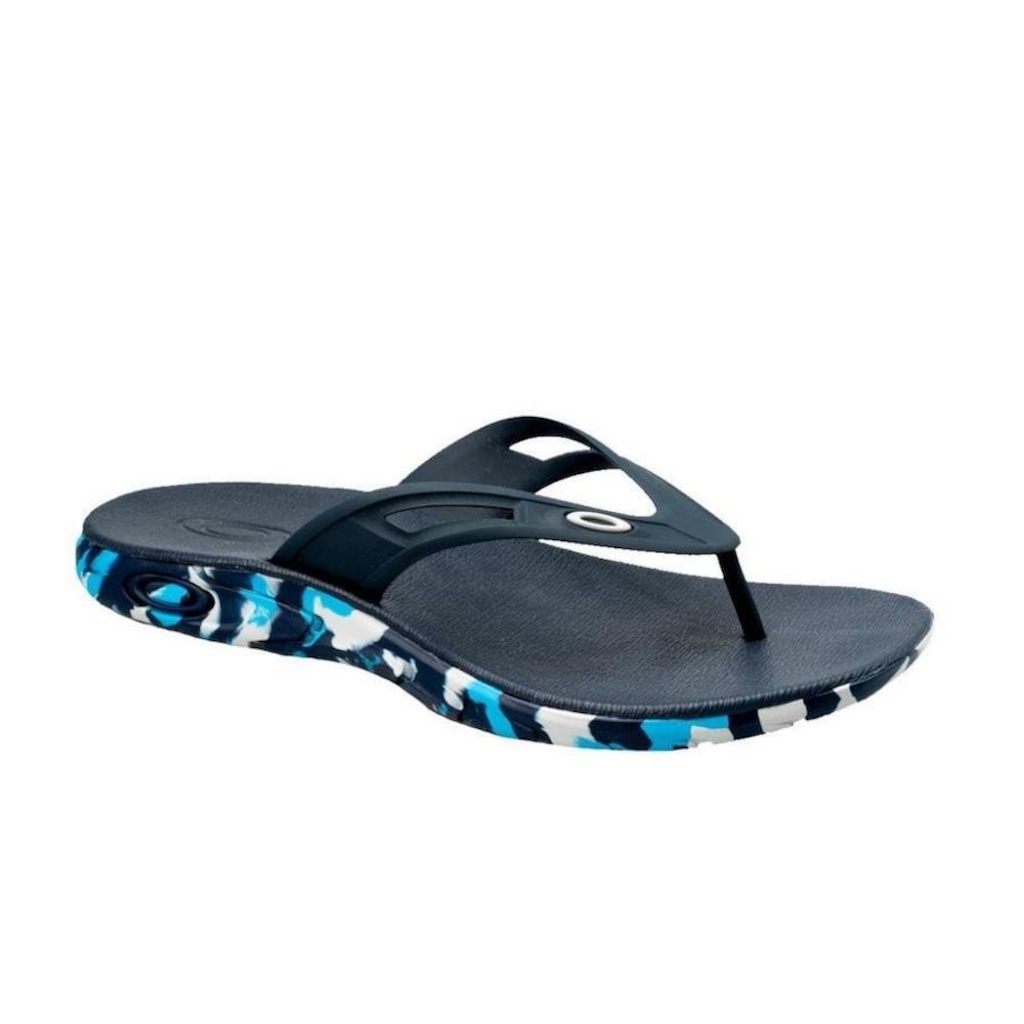 Chinelo Oakley Rest Camo - Masculino - Foto 1