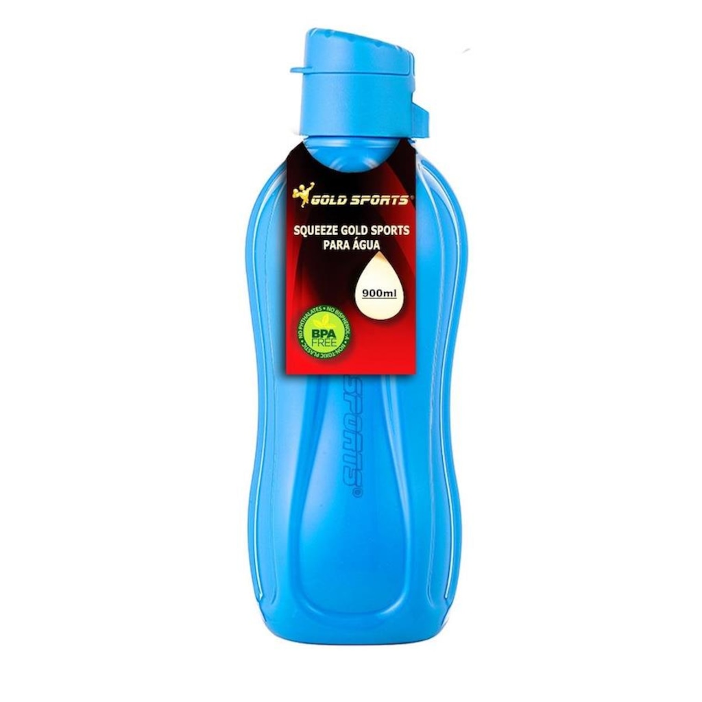 Imagem 2 do produto Garrafa Squeeze Gold Sports Resistente - 900ml