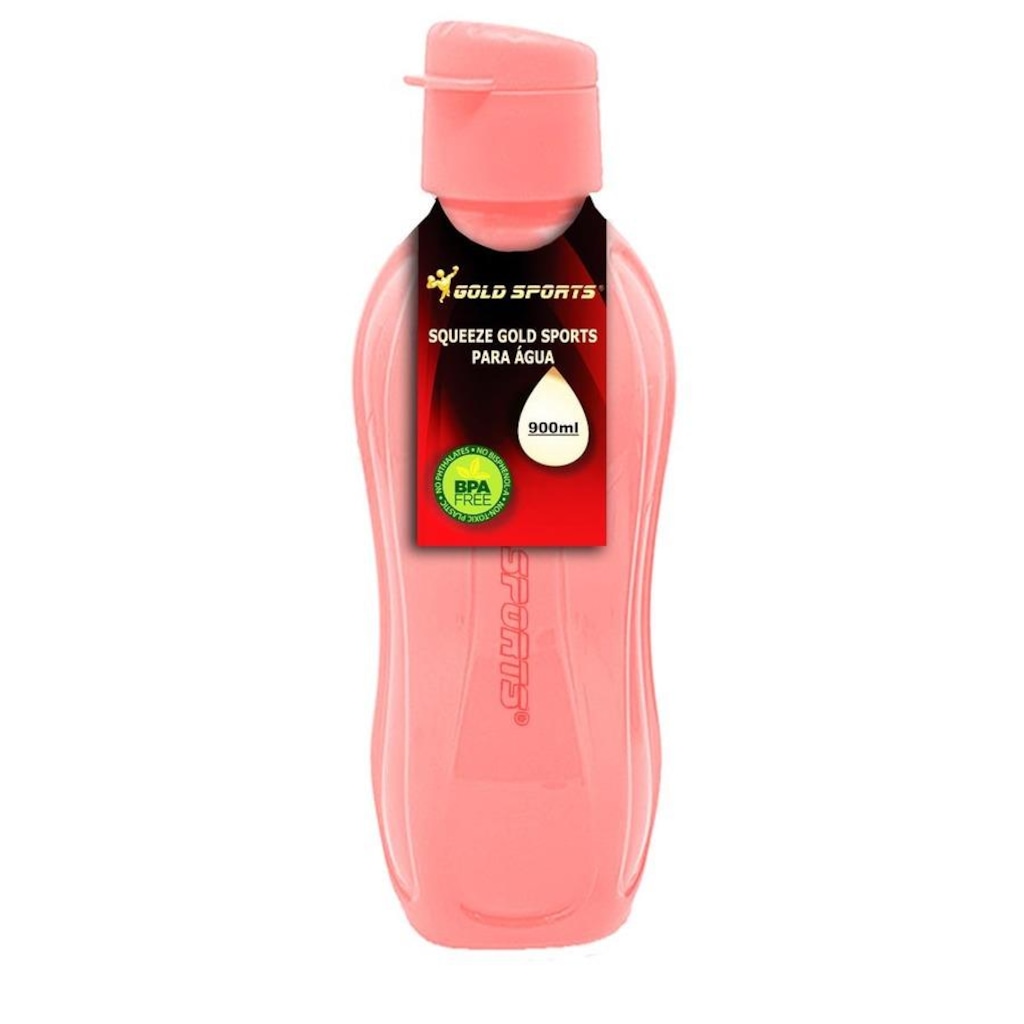 Imagem 2 do produto Garrafa Squeeze Gold Sports Resistente - 900ml