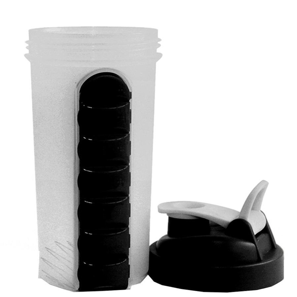 Imagem 3 do produto Garrafa Squeeze Gold Sports Mixer e Porta Comprimido - 750ml