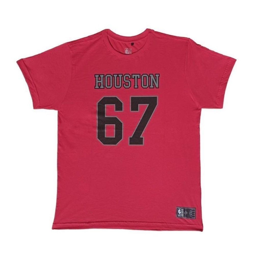 Camiseta Nba Houston Rockets Estampada 67 - Masculina